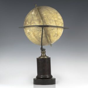 Globe Classique, Nouvelle Edition: Rare 19th Century Charles Dien Terrestrial Table Globe.