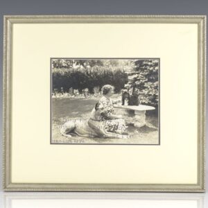 Helen Keller Signed Photograph.