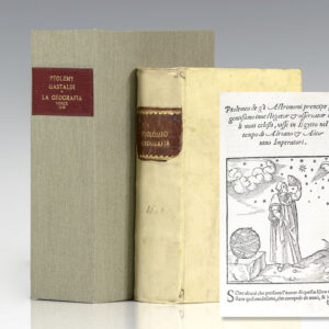 Le Geographia di Claudio Ptolemeo Alessandrino, Con alcuni comenti & aggiunte fattevi da Sebastiano munstero, Con le tavole non solamente antiche & moderne solite di staparsi.