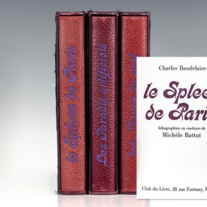 Oeuvres de Charles Baudelaire.