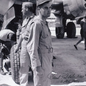 Paul Tibbets Signed Photograph.