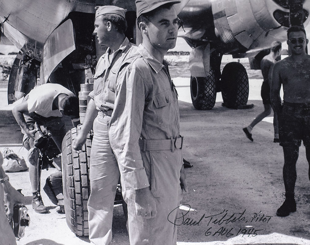 Paul Tibbets Signed Photograph.