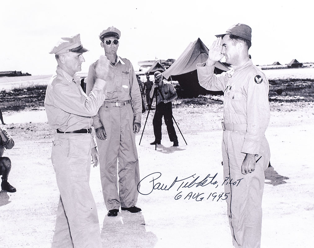 Paul Tibbets Signed Photograph.