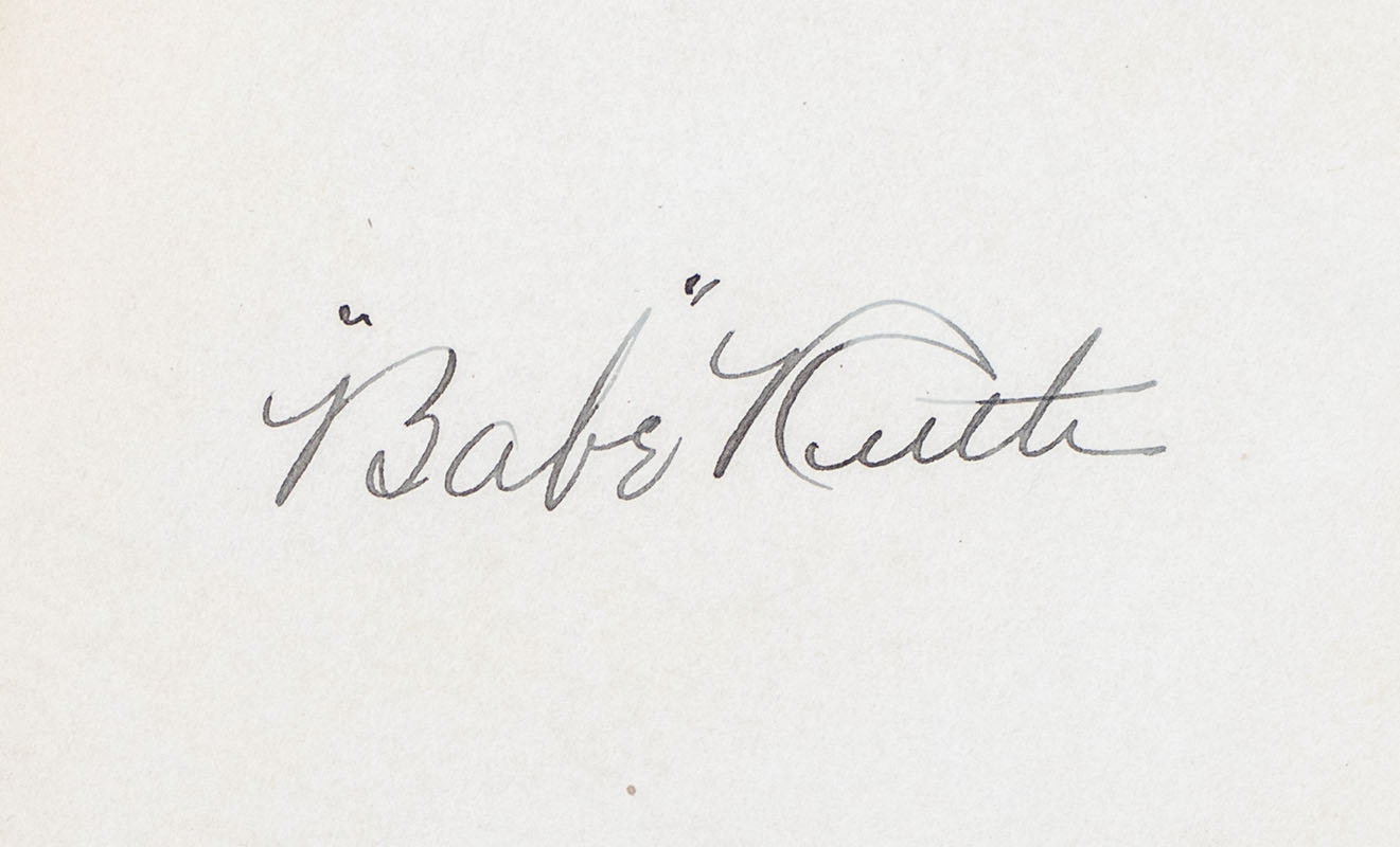 Babe Ruth's Own Book of Baseball.