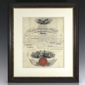 Abraham Lincoln Naval Commission Signed