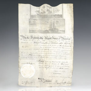 Abraham Lincoln Military Commission Signed