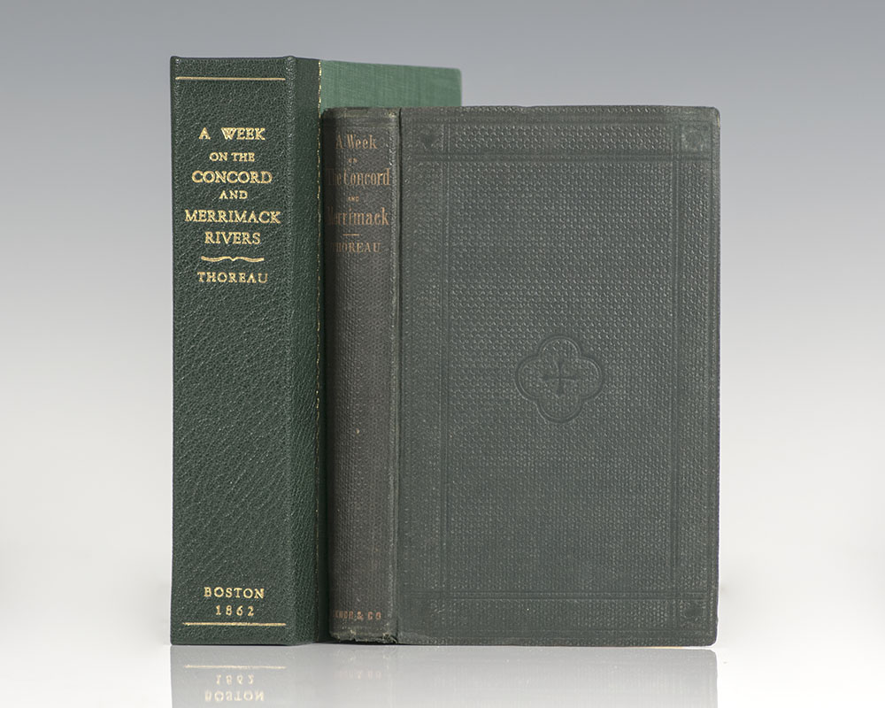 A Week on the Concord and Merrimack Rivers.