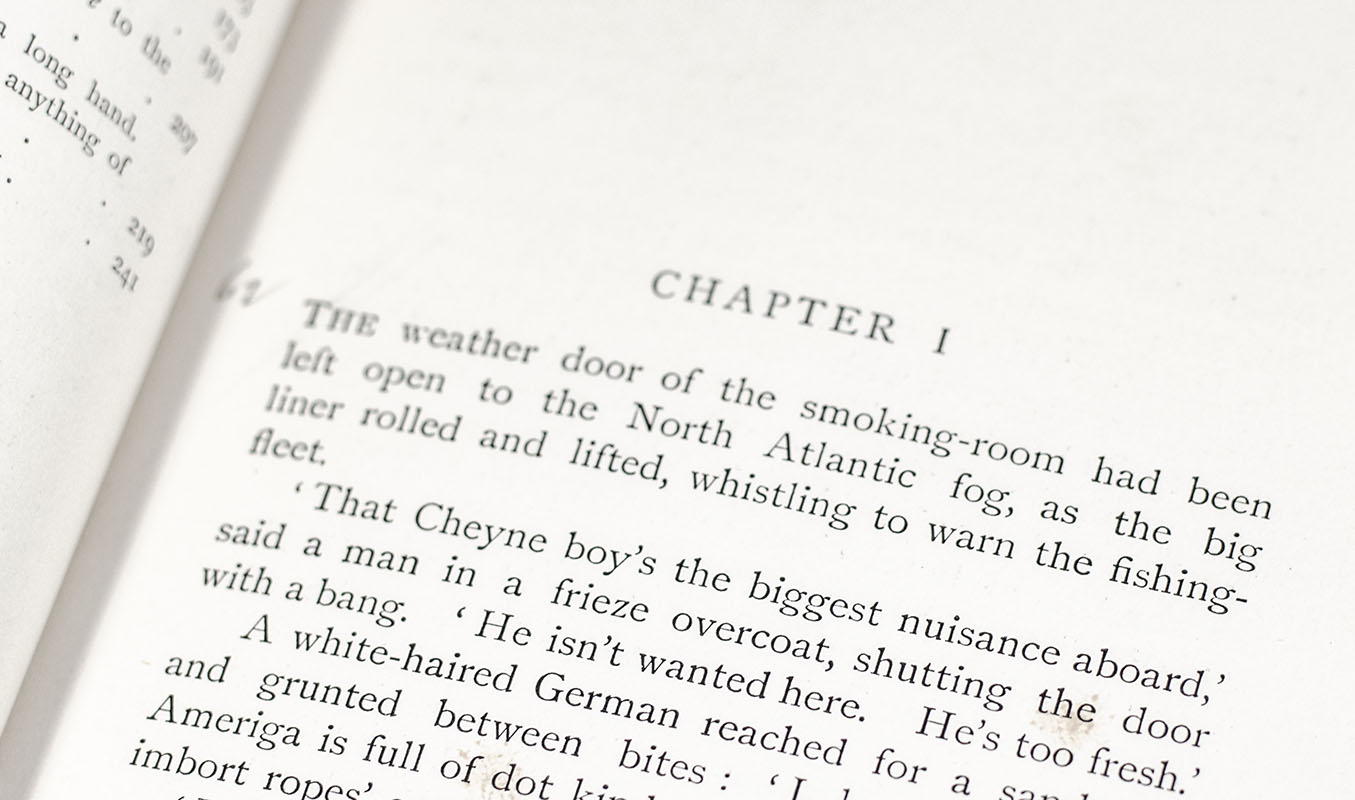 Captains Courageous. A Story of the Grand Banks