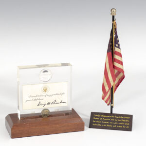 Dwight D. Eisenhower Signed Appreciation Token Card