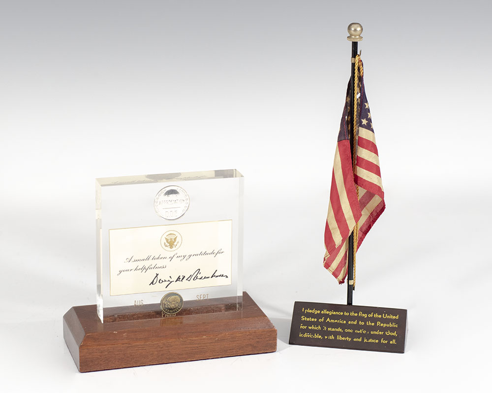 Dwight D. Eisenhower Signed Appreciation Token Card