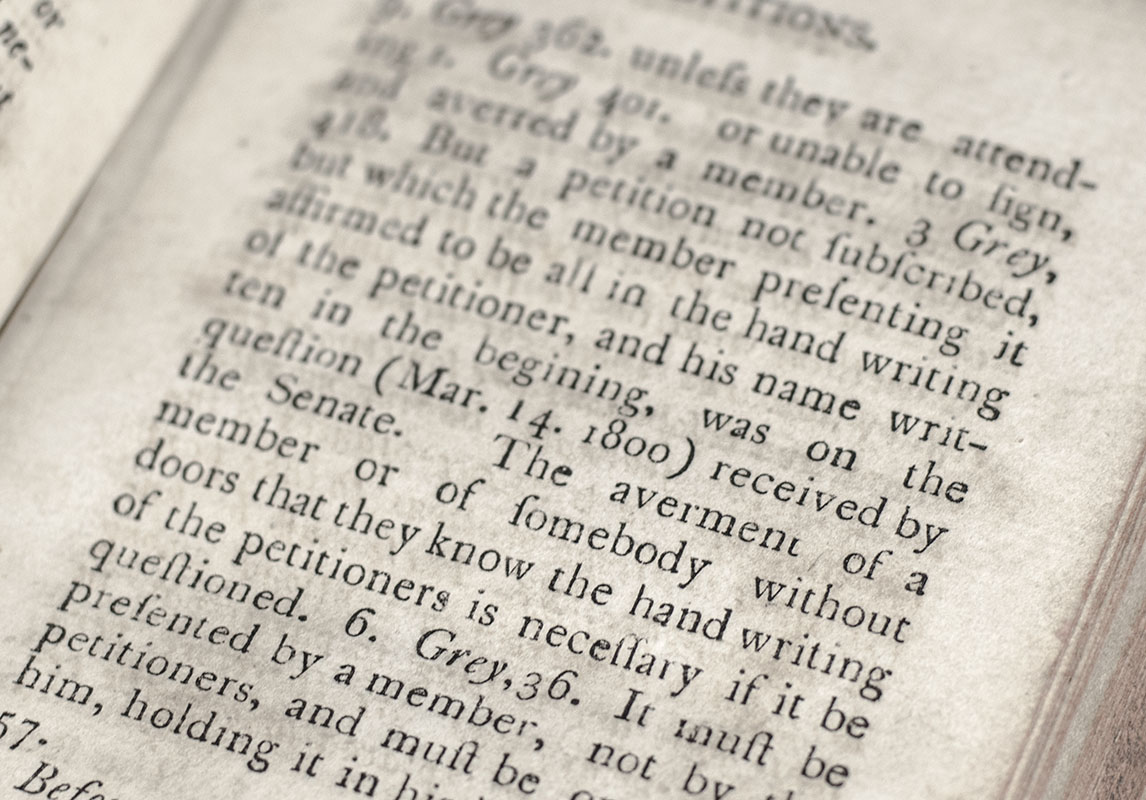 A Manual of Parliamentary Practice. For the Use of the Senate of the United States