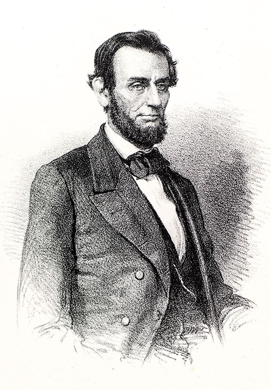 President Lincoln Self-Pourtrayed