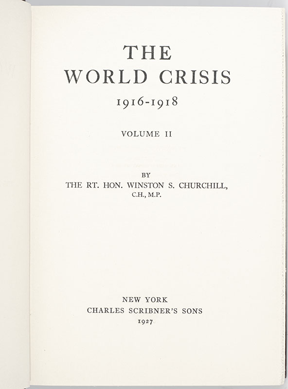 The World Crisis 1916-1918. Vol. II