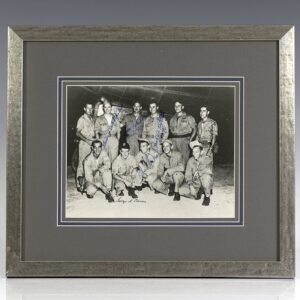 Signed Photograph of the Enola Gay Crew.