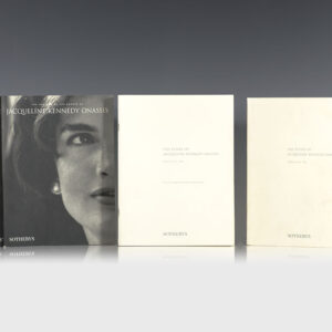 The Estate of Jacqueline Kennedy Onassis Sotheby's Auction Materials Collection.