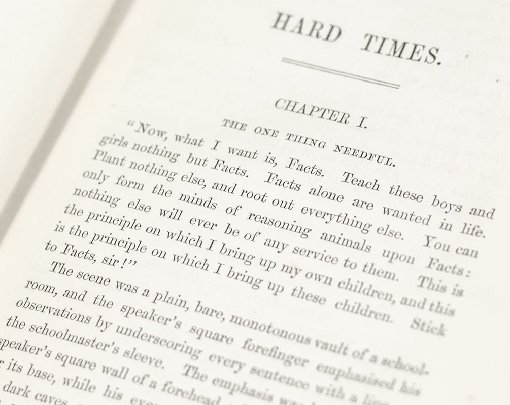Hard Times. For These Times
