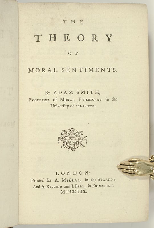 The Theory of Moral Sentiments.