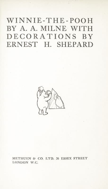 The Four Pooh Books: When We Were Very Young; Winnie-The-Pooh; Now We Are Six; The House At Pooh Corner