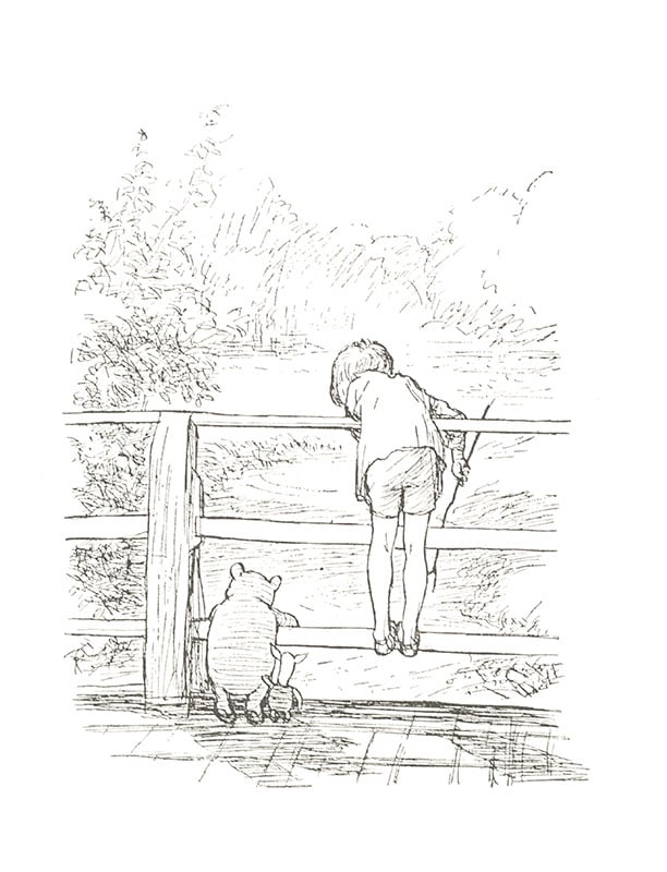 The Four Pooh Books: When We Were Very Young; Winnie-The-Pooh; Now We Are Six; The House At Pooh Corner