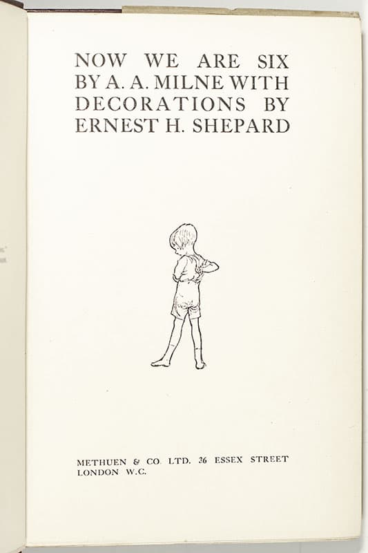 The Four Pooh Books: When We Were Very Young; Winnie-The-Pooh; Now We Are Six; The House At Pooh Corner