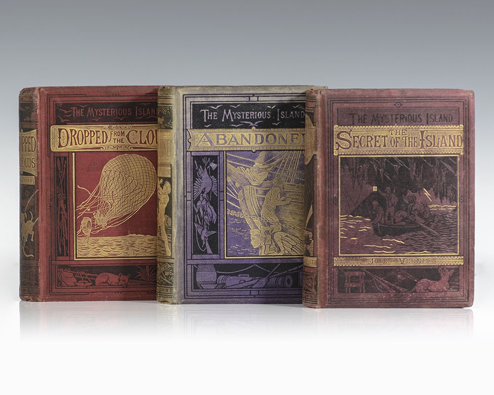 The Mysterious Island Trilogy: Dropped From the Clouds, Abandoned, and The Secret of the Island.