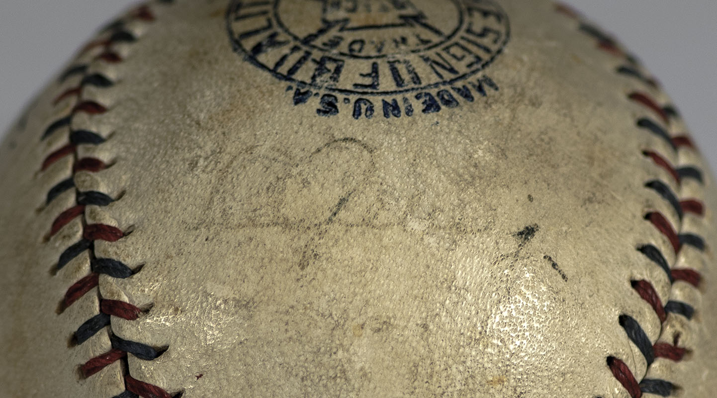 Babe Ruth and Lou Gehrig Signed Baseball.