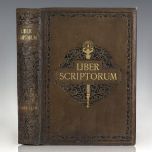 Liber Scriptorum. The First Book of the Authors Club.