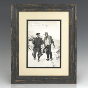 Ernest Hemingway Signed Photograph.