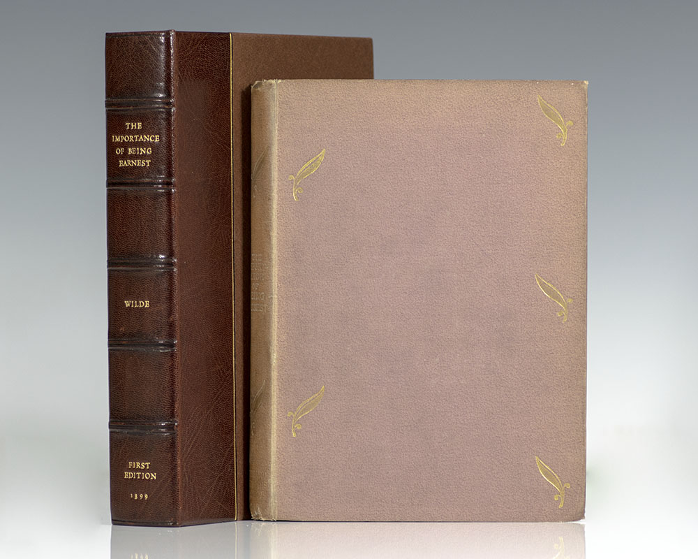 The Importance of Being Earnest: A Trivial Comedy for Serious People.