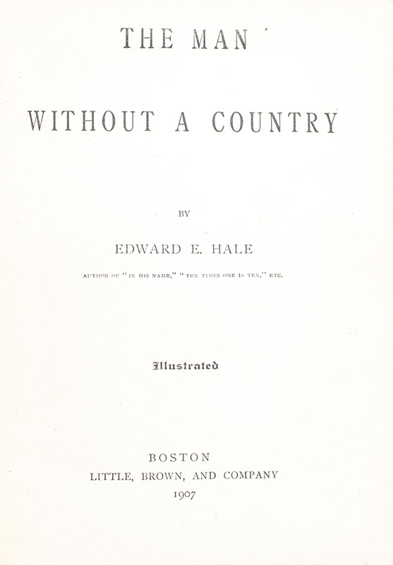 The Man Without a Country.