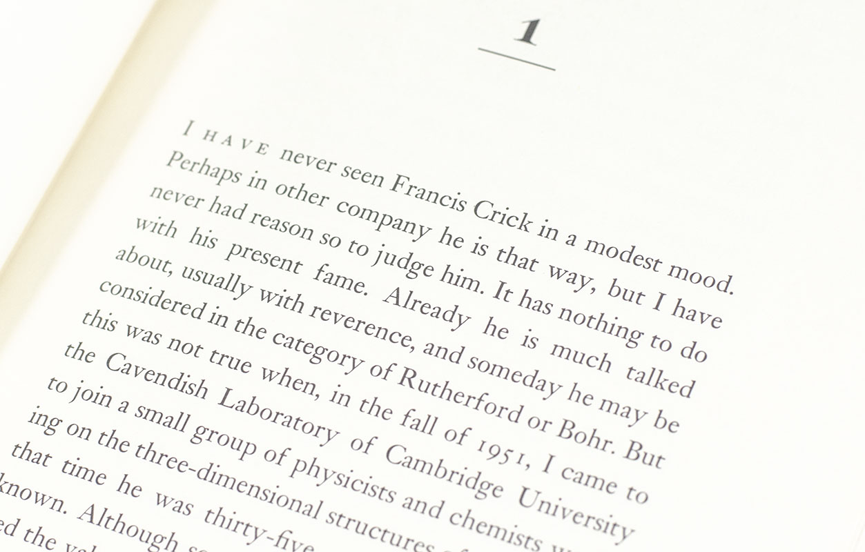 The Double Helix: A Personal Account of the Discovery of the Structure of DNA.