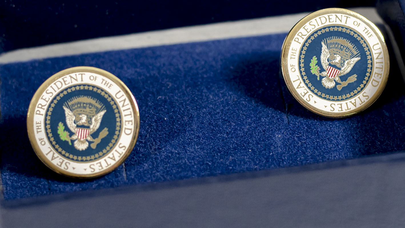 Ronald Reagan Presidential Seal Gift Accessory Collection.
