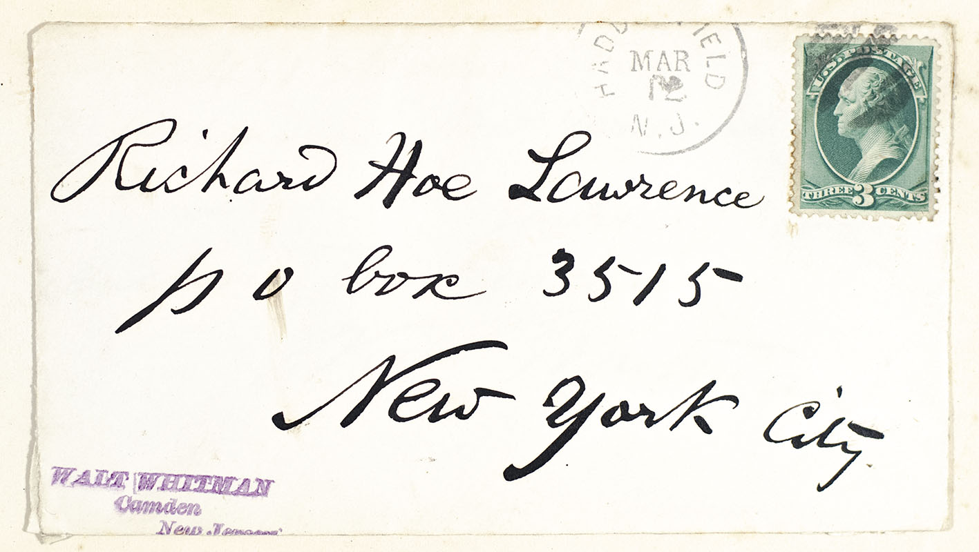 Two Rivulets: Including Democratic Vistas, Centennial Songs, and Passage to India.