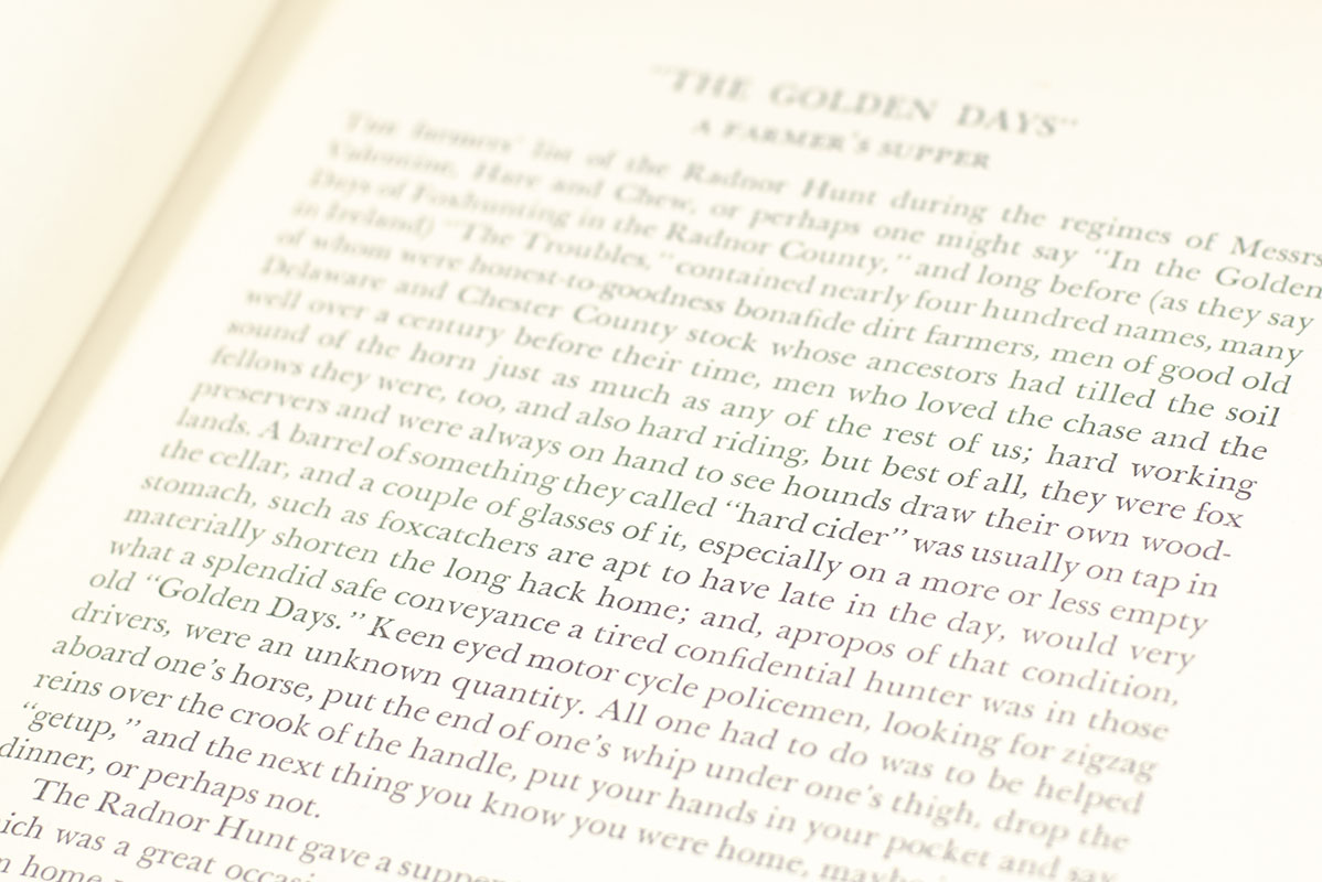 Further Fox-Hunting Recollections Including The Great Lenape Run.
