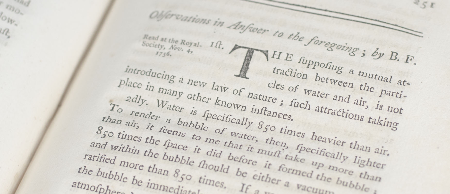 Experiments and Observations on Electricity made at Philadelphia in America... To which are added, Letters and Papers on Philosophical Subjects. The Whole corrected, methodized, improved, and now first collected into one Volume, and Illustrated with Copper Plates.