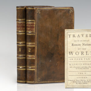 Travels into Several Remote Nations of the World. In Four Parts. By Lemuel Gulliver, first Surgeon, and then Captain of Several Ships. [Gulliver’s Travels].