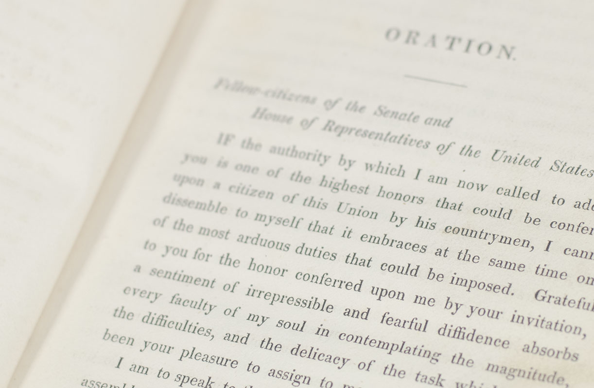 Oration on the Life and Character of Gilbert Motier de Lafayette. Delivered at the Request of Both Houses of the Congress of the United States, Before Them, In the House of Representatives at Washington on the 31st December, 1834.