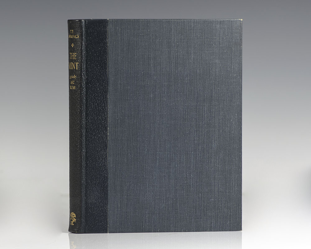 The Mint: A Day-Book of the R.A.F. Depot Between August and December 1922 with Later Notes by 352087 A/C Ross.