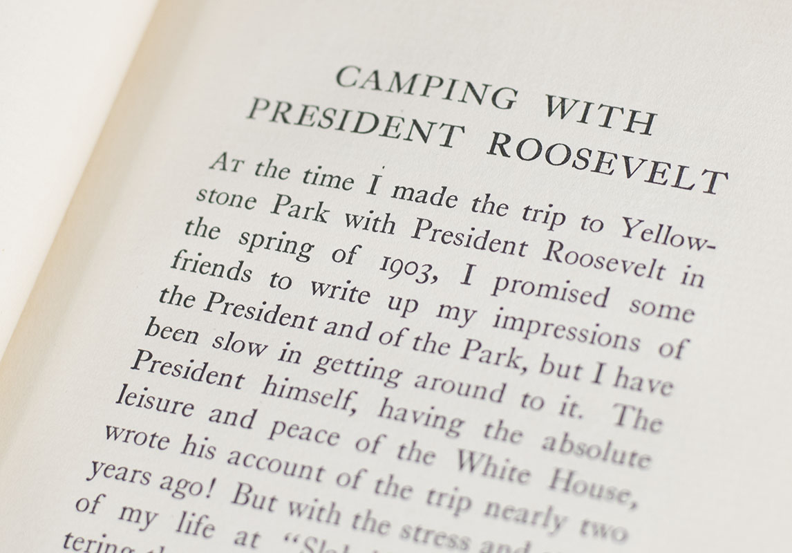 Camping & Tramping With Roosevelt.