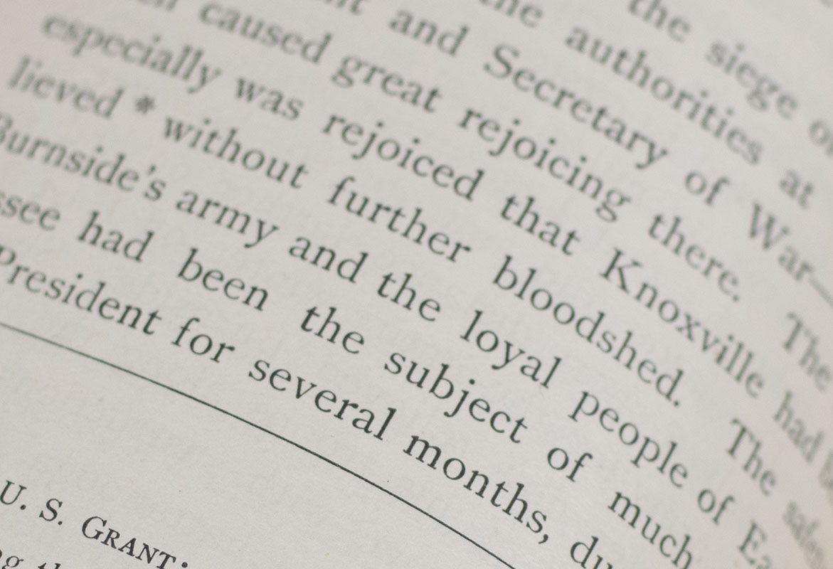 Personal Memoirs of U.S. Grant.