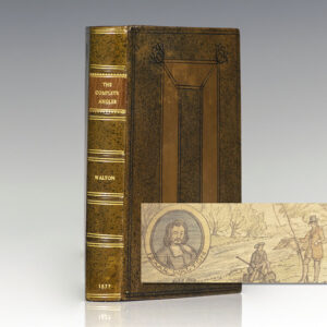 The Complete Angler; or, The Contemplative Man's Recreation. [Fore-Edge Painting].