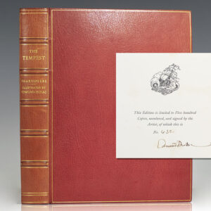 Shakespeare's Comedy of The Tempest with Illustrations by Edmund Dulac.