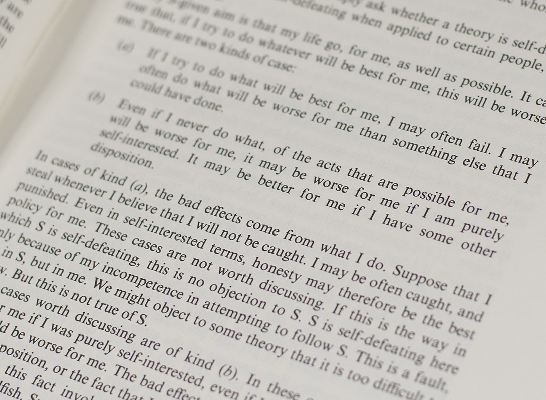 Reasons and Persons.