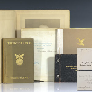 Theodore Roosevelt and Craig W. Wadsworth Rough Riders Collection.