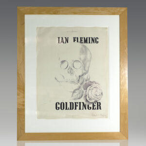 Goldfinger. [Original Richard Chopping Signed Printing Proof].