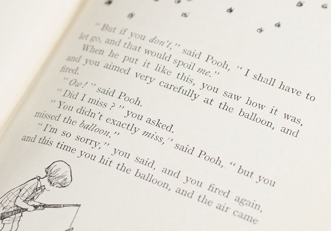 The Four Pooh Books: When We Were Very Young; Winnie-The-Pooh; Now We Are Six; The House At Pooh Corner.