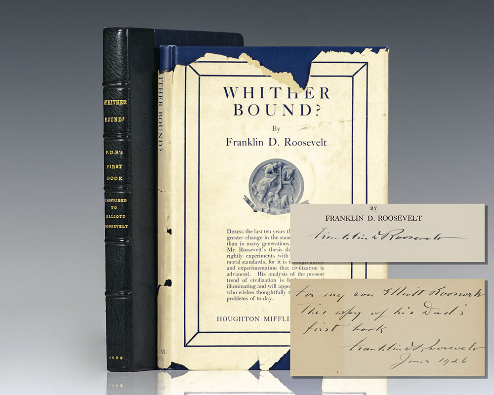 Whither Bound? A Lecture at Milton Academy on the Alumni War Memorial Foundation May 18, 1926.