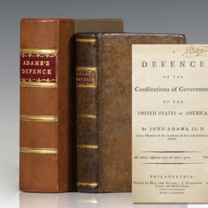 A Defence of the Constitutions of Government of the United States of America.