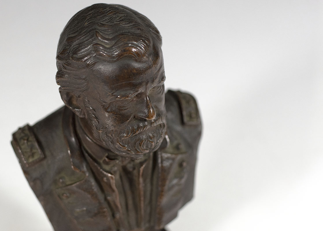 Ulysses S. Grant Bronze Bust.