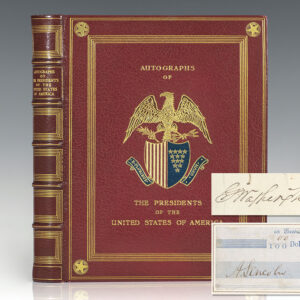 Autographs of the Presidents of the United States of America.